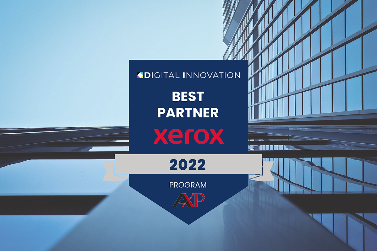 Digital Innovation premiata come “Best Partner Xerox 2022 – Program AXP”